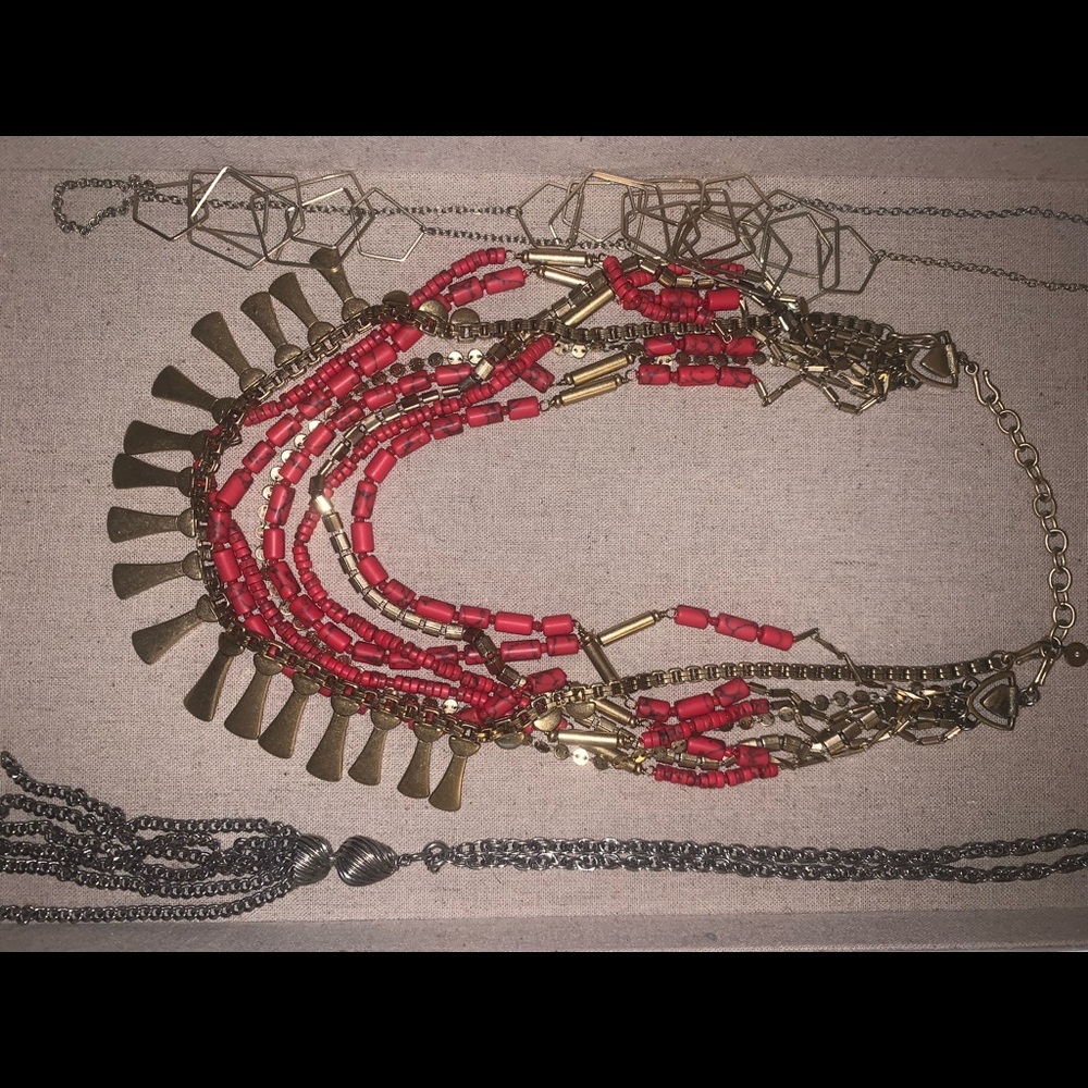 Assorted Statement Necklaces - image 1